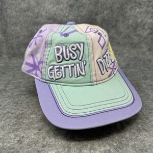 Disney World Teacups Hat Busy Gettin Dizzy Cap Adult Pastel WDW Alice Ride